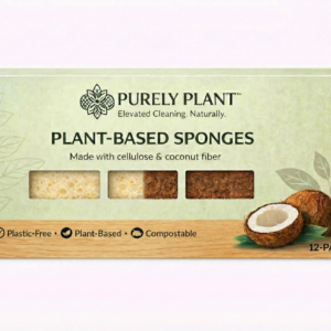 Biodegradable Coconat with Cellulloce Kitchen Sponge