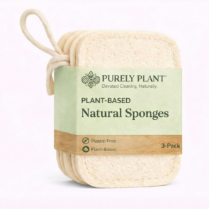 6 Pack Natural Loofah Biodigredable